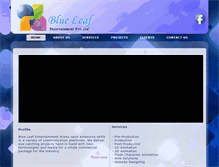 Tablet Screenshot of blueleaf.tv